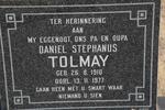 TOLMAY Daniel Stephanus 1910-1977