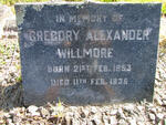 WILLMORE Gregory Alexander 1853-1935
