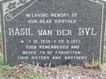 BYL Basil, van der 1939-1973
