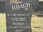 ROACH Patrick 1951-1978