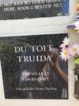TOIT Truida, du 1923-2007