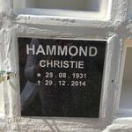 HAMMOND Christie 1931-2014