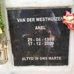 WESTHUIZEN  Anel, van der 1988-2009