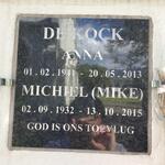 KOCK Michiel, de 1932-2015 & Anna 1941-2013