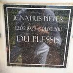 PLESSIS Ignatius Pieter, du 1923-2011