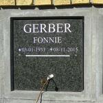 GERBER Fonnie 1933-2015
