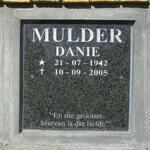 MULDER Danie 1942-2005