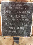 PRETORIUS Willem P.C.C. 1949-  & Anna Elizabeth 1951-2013