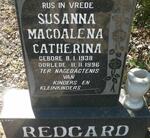 REDGARD Susanna Magdalena Catherina 1938-1996