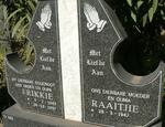 VENABLES Frikkie 1943-1997 & Raaitjie 1947-