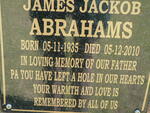 ABRAHAMS James Jackob 1935-2010