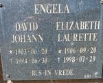 ENGELA David Johann 1903-1994 & Elizabeth Laurette 1906-1998