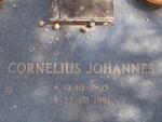 TOIT Cornelius Johannes, du 1909-1981