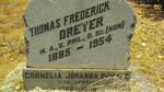 DREYER Thomas Frederick 1885-1954 & Cornelia Johanna GREEFF 1889-1970