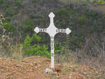 Mpumalanga, BARBERTON district, Sheba Mine, Roadside memorial on Sheba Hills