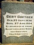 COETZER Gert 1830-1924