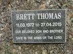 THOMAS Brett 1972-2015