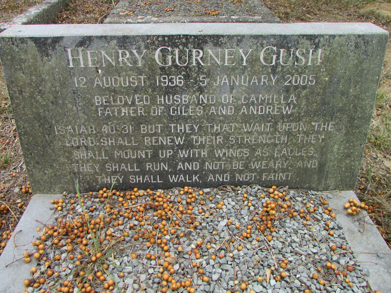 GUSH Henry Gurney 1936-2005