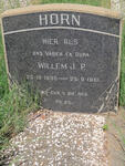 HORN Willem J.P. 1885-1961