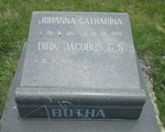 BOTHA Dirk Jacobus G.S. 1920- & Johanna Catharina 1915-1994