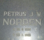 NORDEN Petrus J.W. 192?-1988