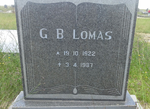 LOMAS G.B. 1922-1987