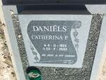 DANIELS Catherina P. 1925-2003