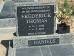 DANIELS Frederick Thomas 1958-2004