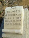GOUSSARD Rudolph J. 1885-1933
