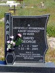 APRIL David George 1967-2001