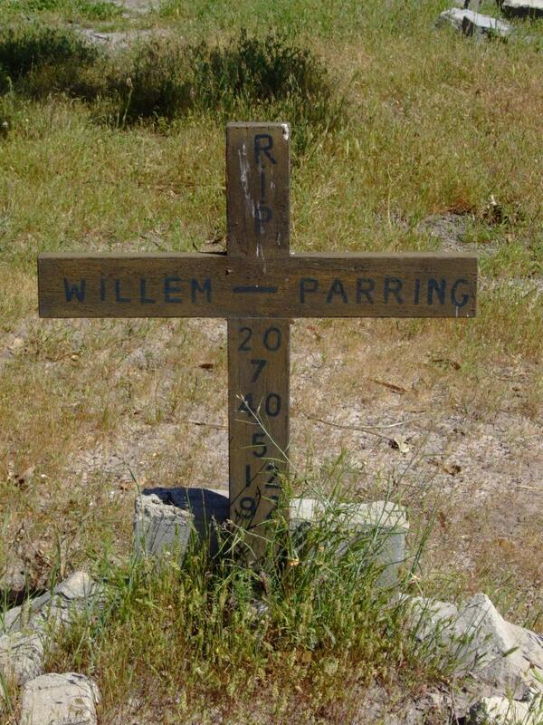 PARRING Willem 1940-1992