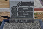 VISAGIE Callie 1925- & Bettie 1937-1993