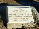 HAWTON Albert John 1884-1937