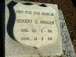 KRUGER Ockert C. 1936-1938