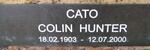 CATO Colin Hunter 1903-2000