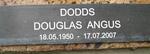 DODDS Douglas Angus 1950-2007