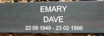 EMARY Dave 1949-1996