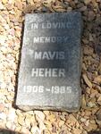 HEHER Mavis 1906-1985