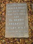 RIGBY Grace A. 1882-1962 :: RIGBY Derry Brearley -1942