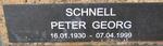 SCHNELL Peter Georg 1930-1999