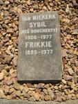 NIEKERK Frikkie, van 1895-1977 & Sybil DOUGHERTY 1906-1977