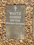 WHITE George Bryan 1924-1994