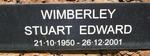 WIMBERLEY Stuart Edward 1950-2001