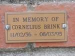 BRINK Cornelius 1936-1995