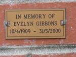 GIBBONS Evelyn 1909-2000