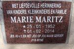 MARITZ Marie 1952-2014
