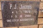 JACOBS P.J. 1926-2002
