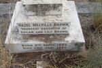 BROWN Hazel Melville 1924-1935