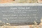 GOULDIE John -1928 :: GOULDIE Robert James -1934 :: GOULDIE Joan Caroline -1926