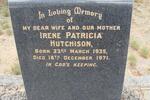 HUTCHISON Irene Patricia 1935-1971